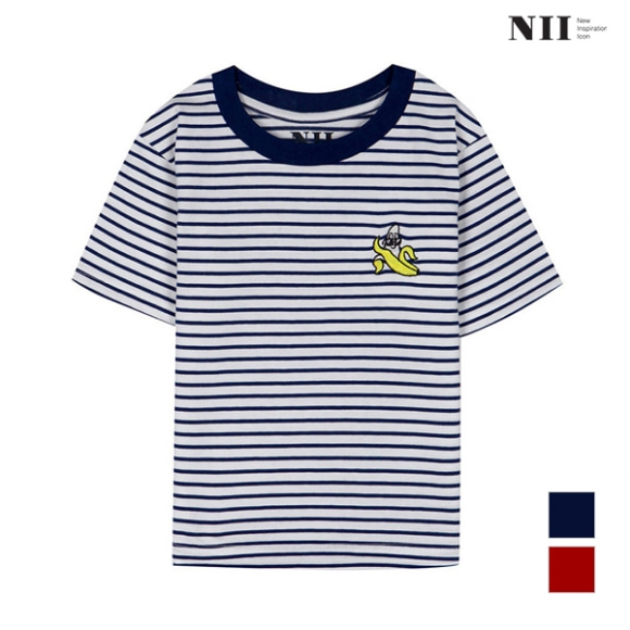 [NII] 아동 쥬시자수그래픽 티셔츠_2NNKARTM5256