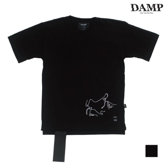 [DAMP] DAMP X YS CONNECTING HANDS TEE