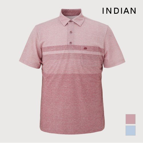 [INDIAN] 한기장 에리형 티셔츠_MITASXM3101