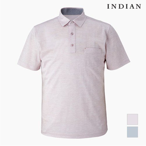 [INDIAN] 솔리드 기본 카라 티셔츠_MITASWM2111